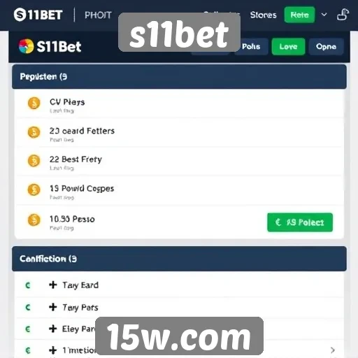 Os métodos de pagamento disponíveis no s11bet